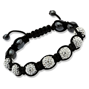 Armbånd m. krystaller