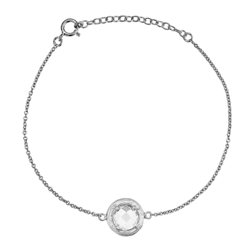 Armbånd i Sølv m. zirkonia