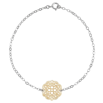 Armbånd i Sølv m. vedhæng