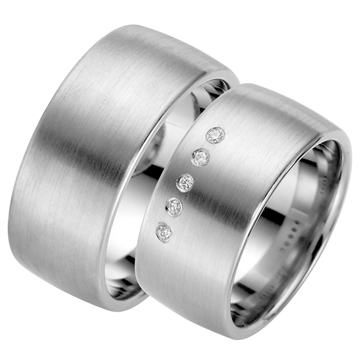 Vielsesringe i Sølv 