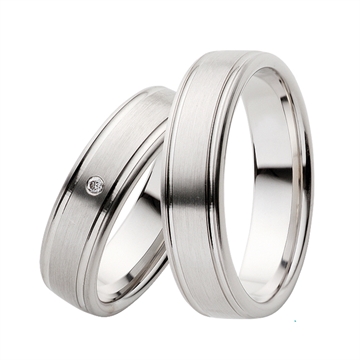 Vielsesringe i Sølv