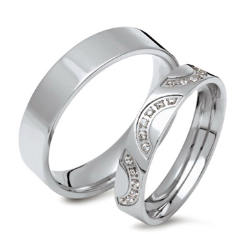 Vielsesringe i Stål