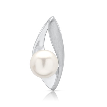 Vedhæng i Sølv med perle