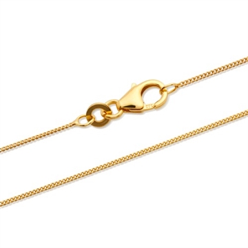 Panserhalskæde i 8 kt. Guld 1,0 mm 