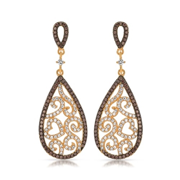 Forgyldt ørestikker