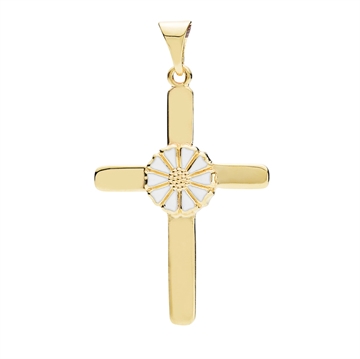 Forgyldt Marguerit kors