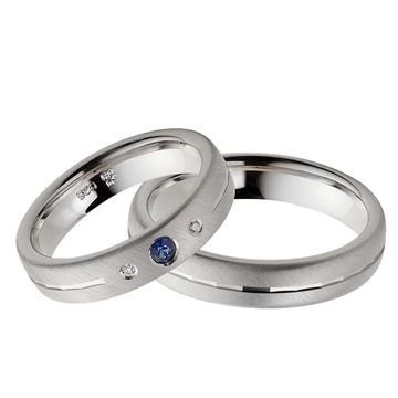 Vielsesringe i Sølv