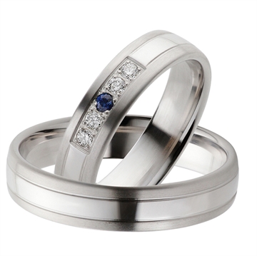 Vielsesringe i Sølv