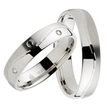 Vielsesringe i Sølv