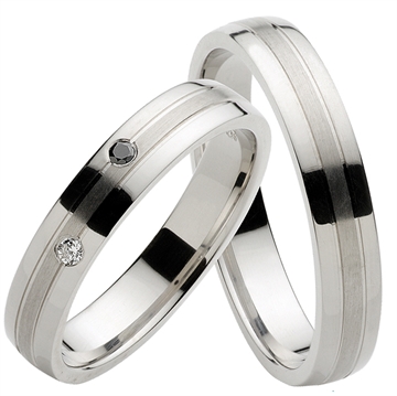 Vielsesringe i Sølv