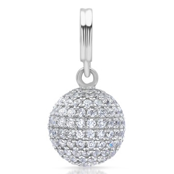 Vedhæng sølv m. kugle