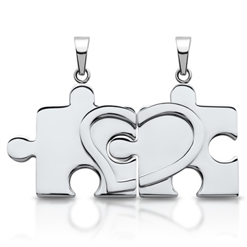 Parhalskæder m. hjerte