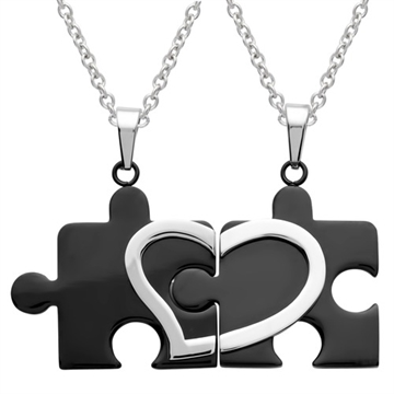 Parhalskæder m. hjerte