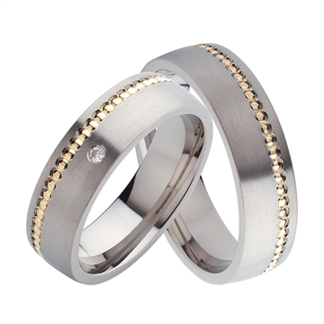 Vielsesringe i Sølv & Guld