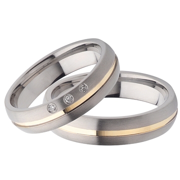 Vielsesringe i Sølv og Guld