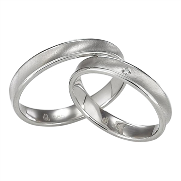 Vielsesringe i Palladium