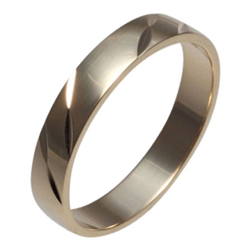 Vielsesring i 8 kt. Guld