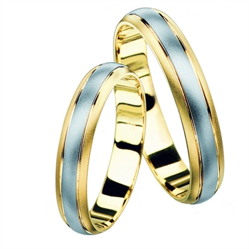 Vielsesringe i Guld og Hvidguld