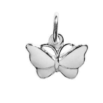 Vedhæng i Sølv m. sommerfugl