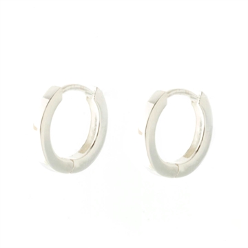 Creoler i Sølv 12 mm