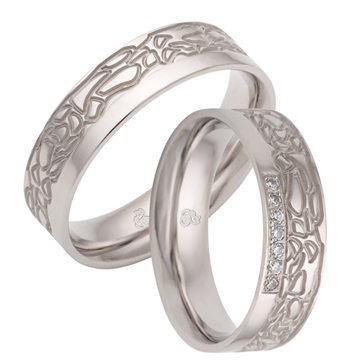 Vielsesringe i Sølv