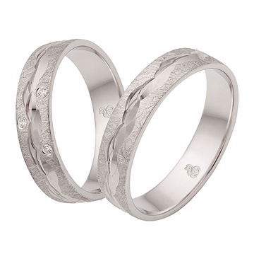 Vielsesringe i Sølv