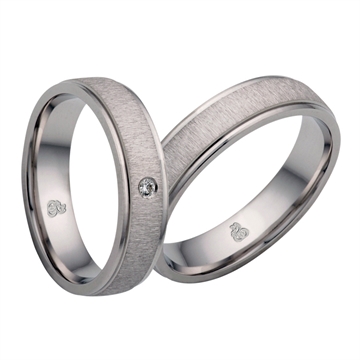 Vielsesringe i Sølv