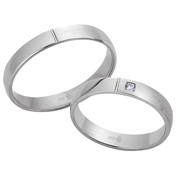 Vielsesringe i Palladium