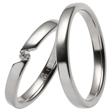 Vielsesringe i Palladium