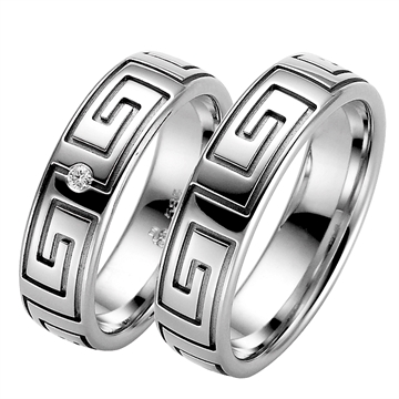 Vielsesringe i Sølv