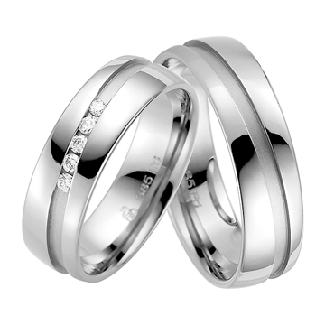 Vielsesringe i Palladium