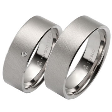 RAUSCHMAYER vielsesringe i Hvidguld