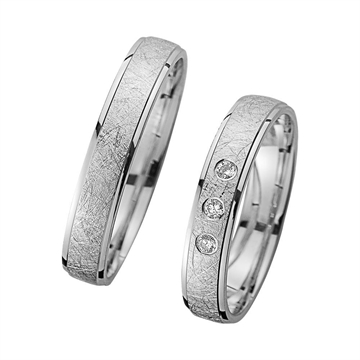 Vielsesringe i Hvidguld