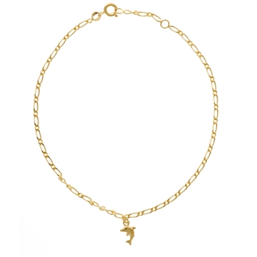 Ankelkæde i Double m. delfin