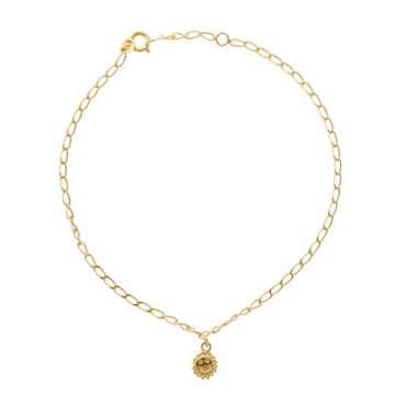 Forgyldt ankelkæde