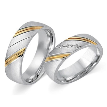Vielsesringe i Guld og Hvidguld