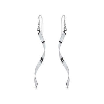 Ørehænger sølv m. spiral