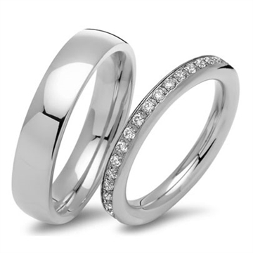 Vielsesringe i Stål