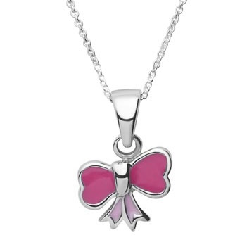 Vedhæng sølv  m. sløjfe