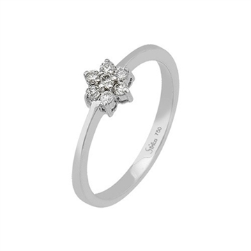 Ring 18 kt. hvidguld 