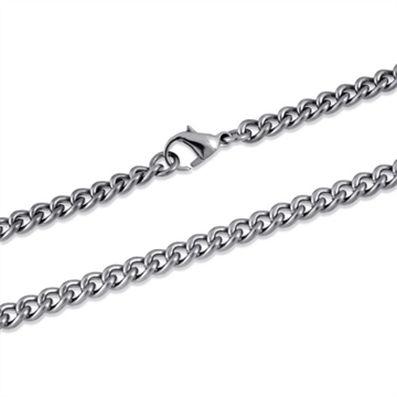 Panserhalskæde i Titanium