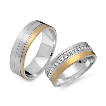 Vielsesringe i Sølv