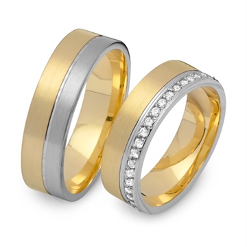 Vielsesringe i Sølv