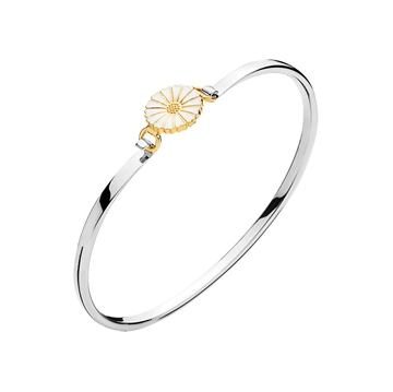 Marguerit armring i Sølv