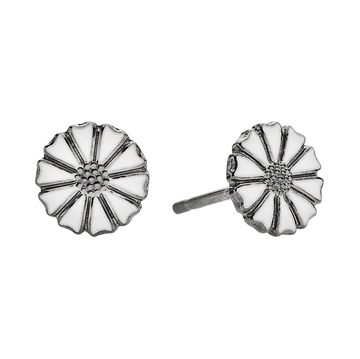 Marguerit ørestikker i Sølv