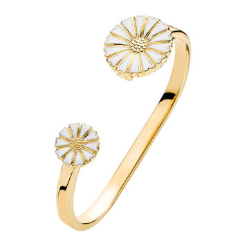Forgyldt Marguerit ring 