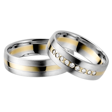 RAUSCHMAYER vielsesringe i hvidguld