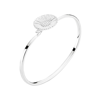 Marguerit armring i sølv