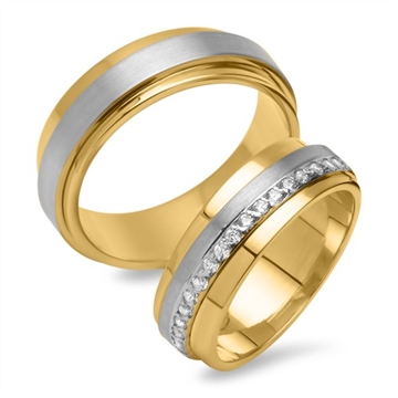 Vielsesringe i Sølv