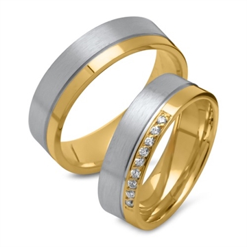 Vielsesringe i Sølv